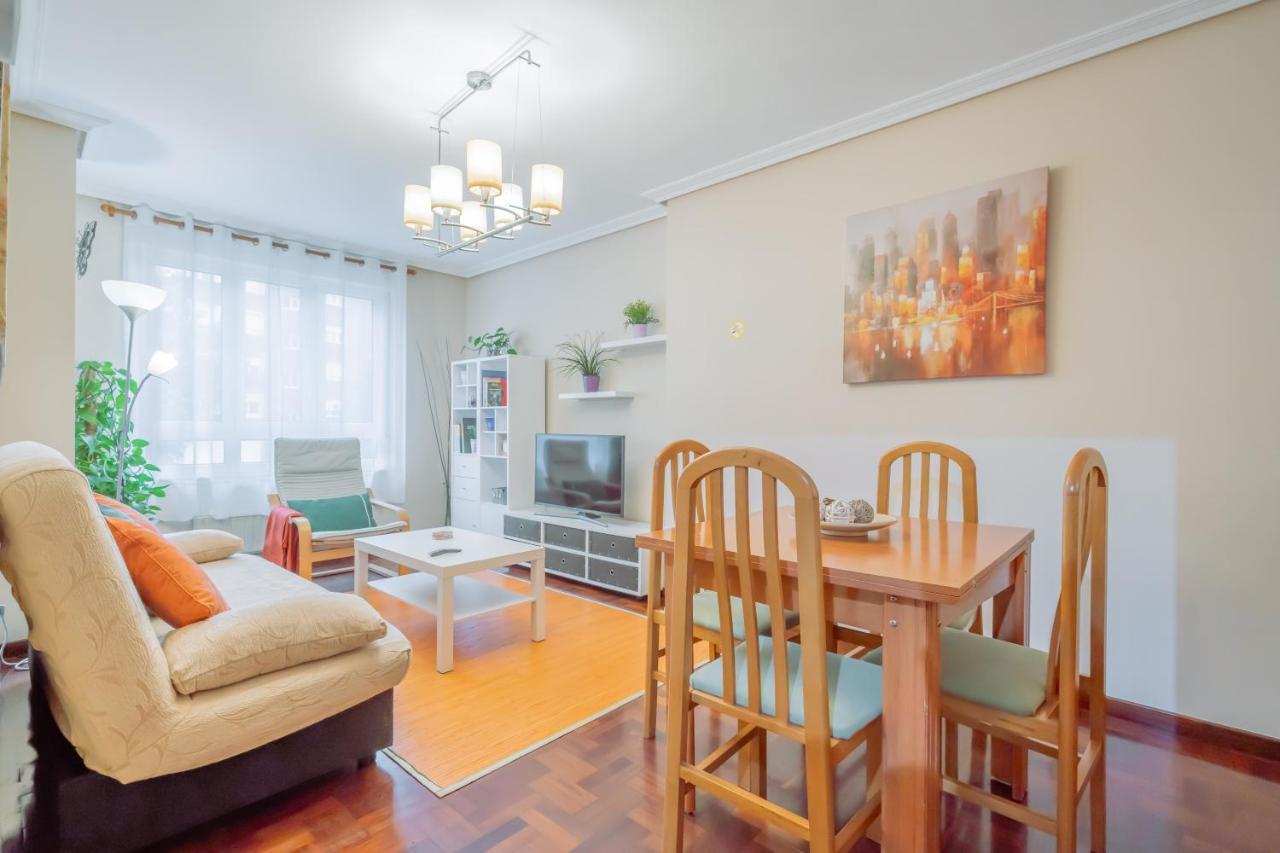Luminoso Y Acogedor Apartamento Gijón Exterior foto